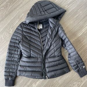 Women's Black Quilted Jacket